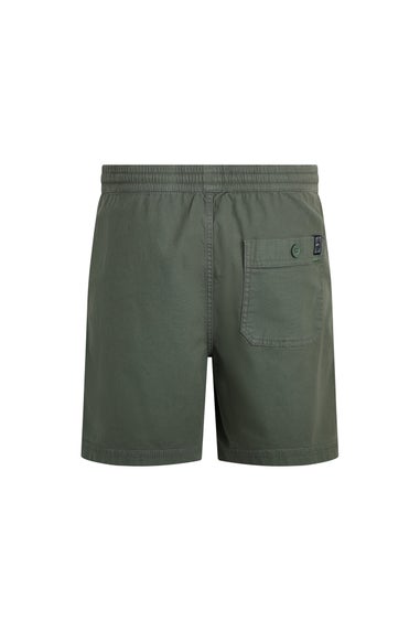 Weird Fish Khaki Weston Relaxed Canvas Shorts
