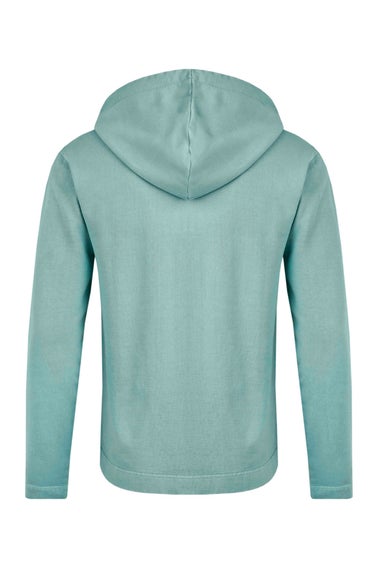 Weird Fish Pale Blue Woodside Sun-washed Loopback Hoodie
