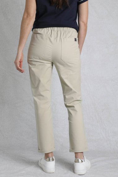 Weird Fish Stone Malorri Chino Trousers