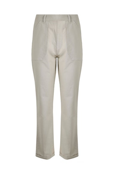 Weird Fish Stone Malorri Chino Trousers