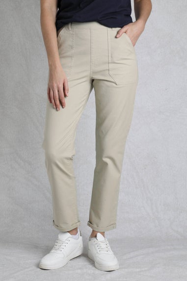 Weird Fish Stone Malorri Chino Trousers