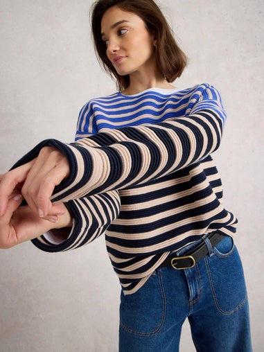 Gestreifter Pullover Jana
