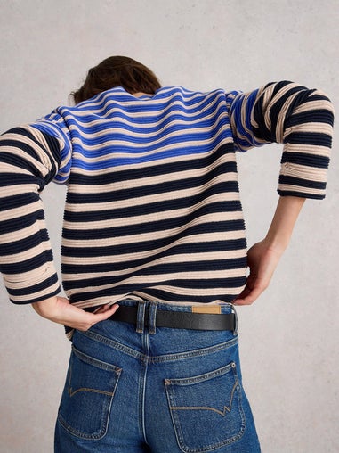 Gestreifter Pullover Jana