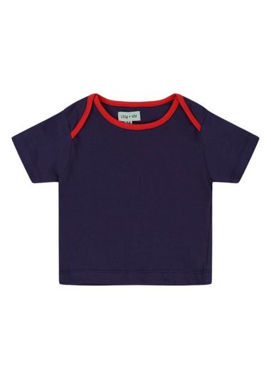 Lilly & Sid Multicoloured Car Print Top & Romper Set (0- 24 Months)