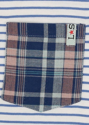 Lilly & Sid Multicoloured Stripe Print T-Shirt (24 Months- 8 Years)