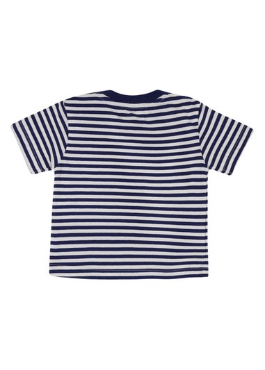 Lilly & Sid Multicoloured Palm Print Top & Short Set (0- 24 Months)