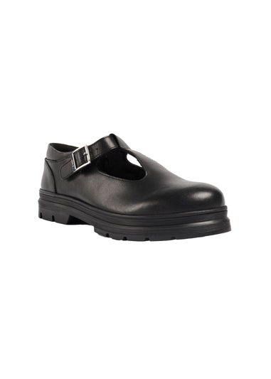 Pod Black Emilie School Shoe