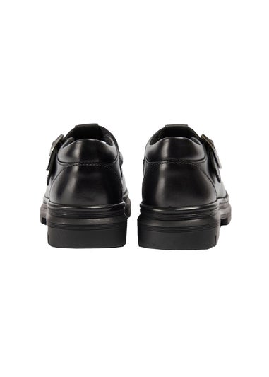 Pod Black Emilie School Shoe