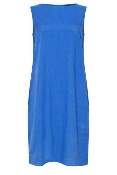 M&Co Cobalt Blue Linen Shift Dress
