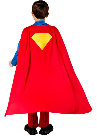 Superman Movie Superman Deluxe Kids Costume (5-10 Years)