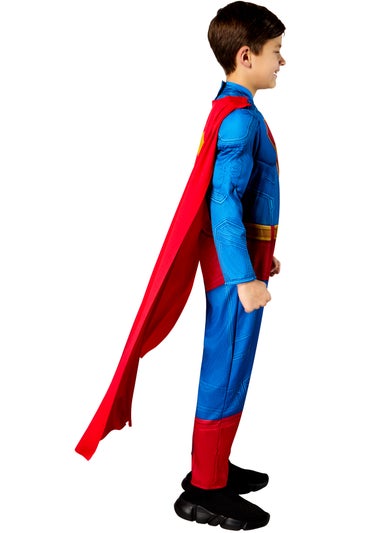 Superman Movie Superman Deluxe Kids Costume (5-10 Years)