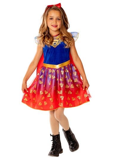 DC Comics Supergirl Deluxe Costume (3-10 Years)