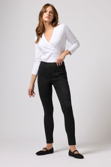 M&Co Black Stretch Jeggings
