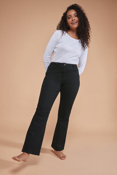 M&Co Black Bootcut Jeans