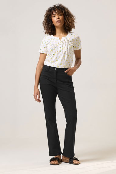 M&Co Black Bootcut Jeans