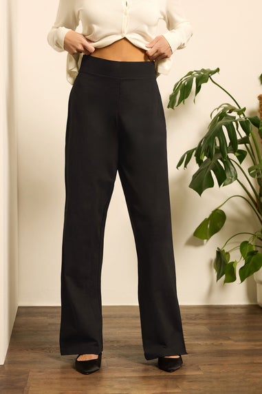 M&Co Black Wide Leg Yoga Pants