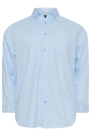BadRhino Light Blue Long Sleeve Oxford Shirt