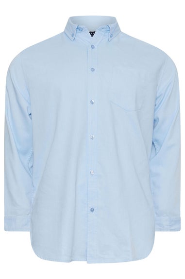 BadRhino Light Blue Long Sleeve Oxford Shirt
