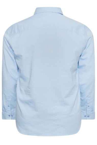 BadRhino Light Blue Long Sleeve Oxford Shirt