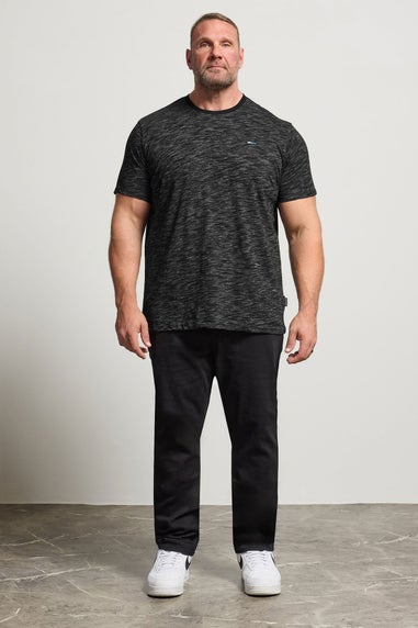 BadRhino Black Injected Slub T-Shirt