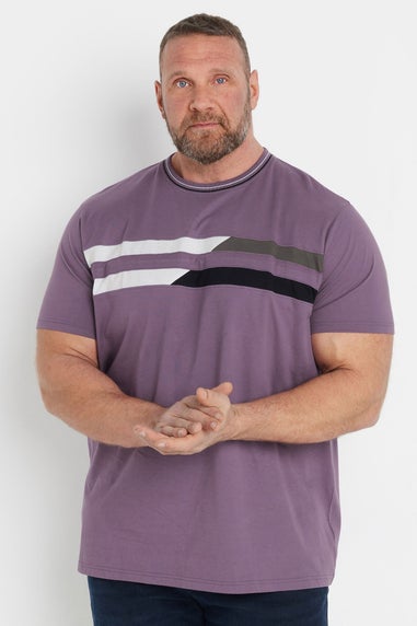 BadRhino Purple Cut & Sew T-Shirt
