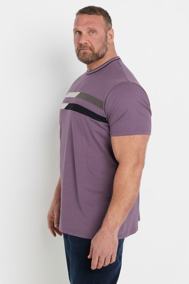 BadRhino Purple Cut & Sew T-Shirt