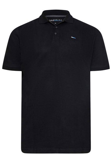 BadRhino Big & Tall Black/Navy Blue/Khaki Green 3 Pack Core Polo Shirts