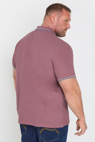 BadRhino 3 Pack Green & Blue Tipped Polo Shirt