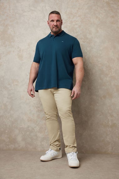 BadRhino Big & Tall 5 PACK Navy Blue & Light Blue Polo Shirts