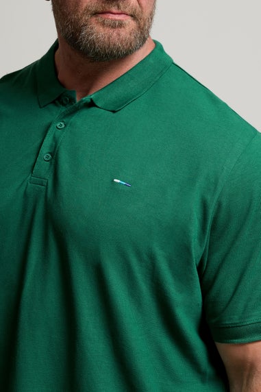 BadRhino Big & Tall Dark Green Core Polo Shirt