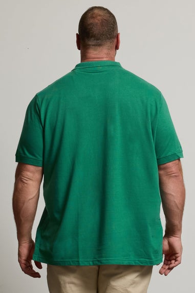 BadRhino Big & Tall Dark Green Core Polo Shirt