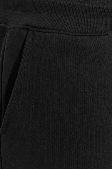 Badrhino Black Essential Jogger Shorts