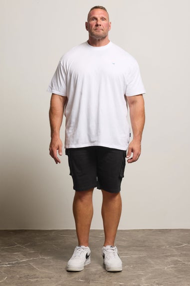 BadRhino Black Stretch Cargo Shorts