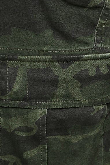 BadRhino Green Camo Cargo Shorts