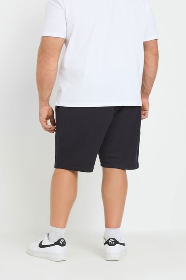BadRhino Big & Tall Navy Blue Diamond Quilted shorts