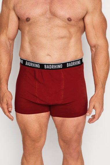 BadRhino Big & Tall 3 Pack Black/Red/Blue Boxers