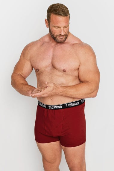 BadRhino 3 Pack Black/Red/Blue Boxers