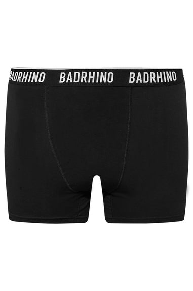 BadRhino Big & Tall 5 PACK Black Boxers