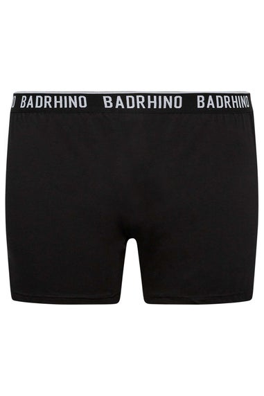 BadRhino Big & Tall 5 PACK Black & Grey Button Up Loose Fit Boxers