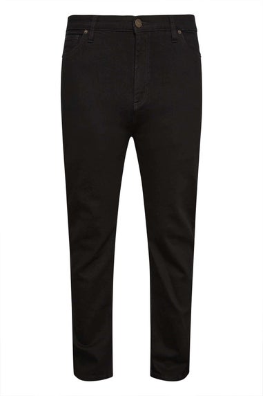 BadRhino Black Straight Leg Stretch Jeans