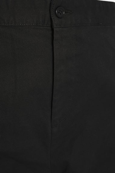 Badrhino Black Stretch Chinos