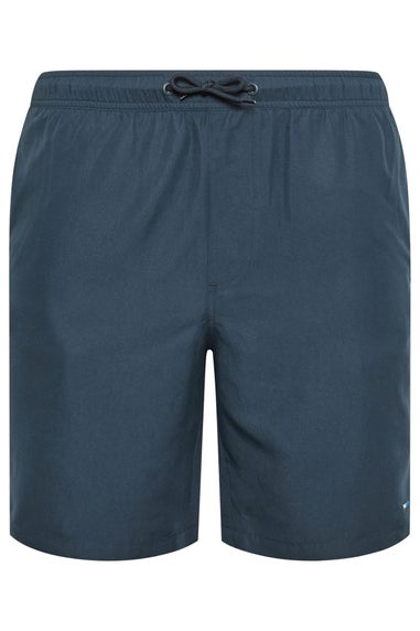 Badrhino Navy Blue Swim Shorts