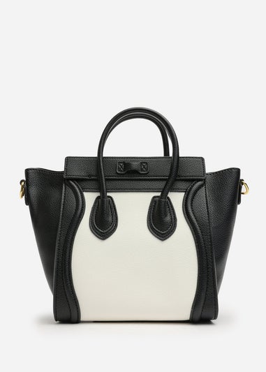 Where's That From Black Dulce Front Zip Tote Bag