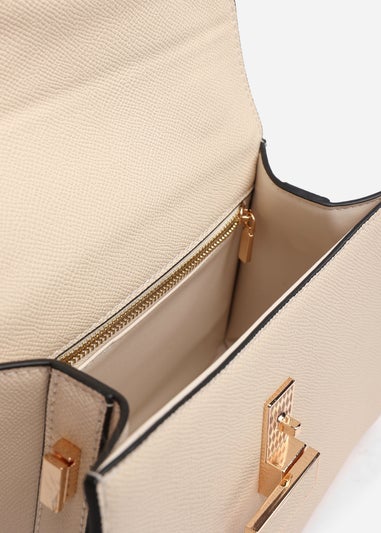 Where's That From Cream Mareas Top Handle Shoulder Bag