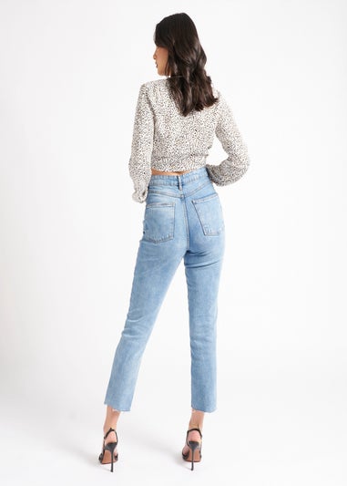 Urban BlissWhite Tie Front Blouse