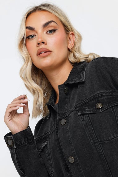 YOURS Curve Black Oversized Jacket