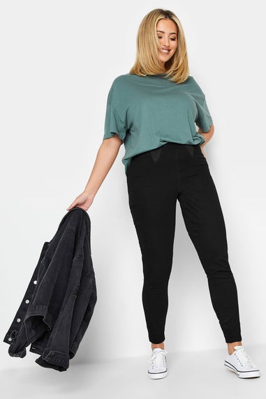 Yours Curve Bestseller Black Elasticated Insert Shaper Stretch Jeggings