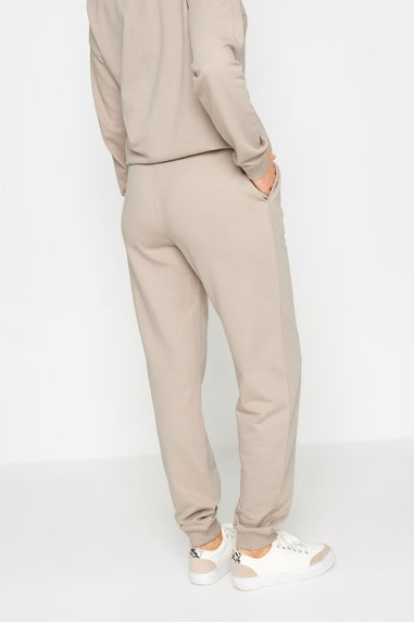 Long Tall Sally Stone Brown Cuffed Drawstring Joggers