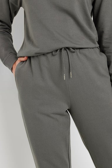 Long Tall Sally Charcoal Grey Cuffed Joggers