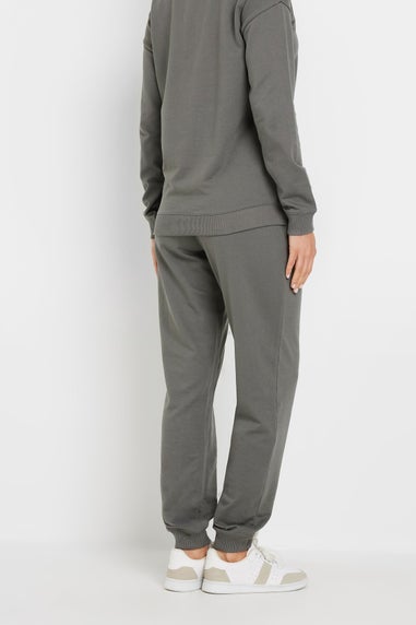 Long Tall Sally Charcoal Grey Cuffed Joggers